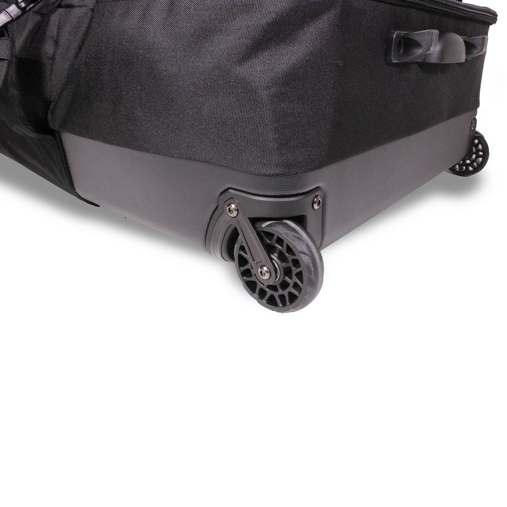 Disc-O-Bed XL Cam-O-Bunk Bunked Double Cot + 2XL Roller Wheel Duffel Bag - VMInnovations