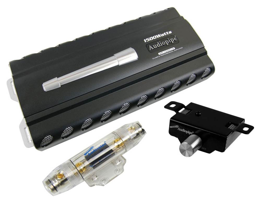 Audiopipe AP-15001D 1500 Watt MONO Class-D Audio Amplifier Amp - Open Box