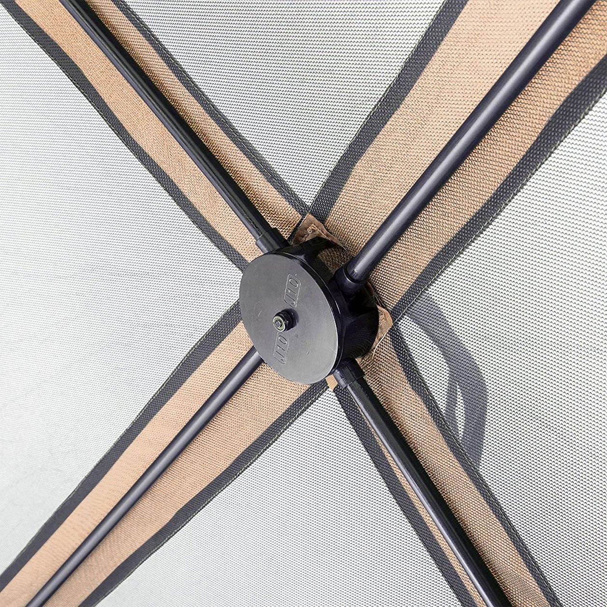 CLAM Quick Set Escape Portable Canopy Shelter and 6 Pack of Wind and Sun Panels - VMInnovations