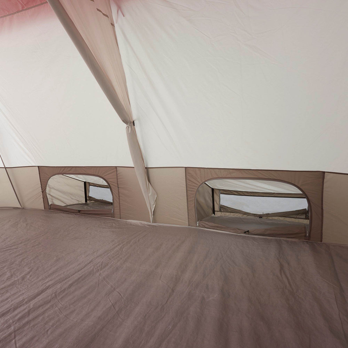 Wenzel Kodiak 9-Person Family Camping Cabin Tent with Insta-Bed Queen with Pump