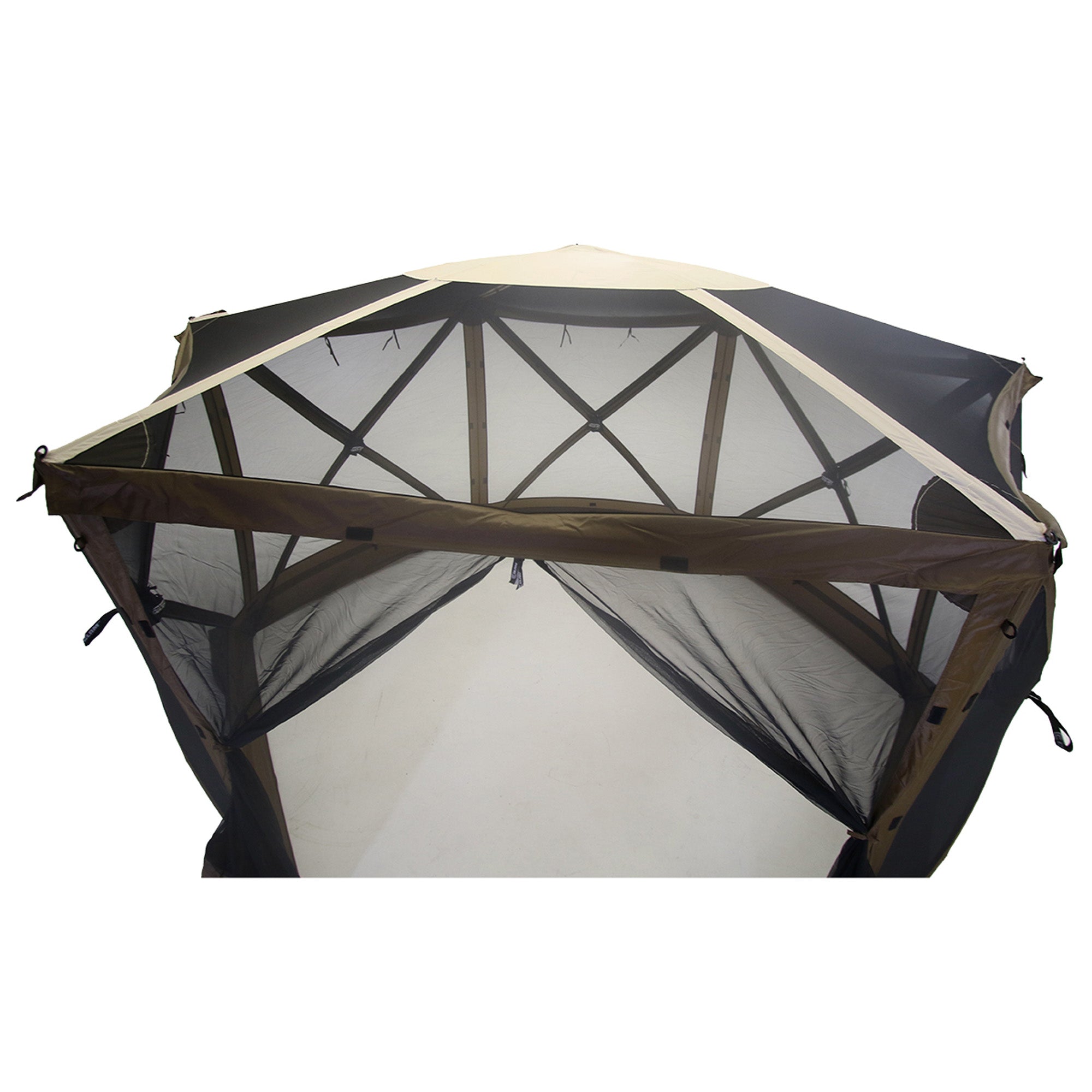 Clam Quick Set Escape Sky Screen Portable Gazebo, Wind and Sun Panel, Rain Fly - VMInnovations