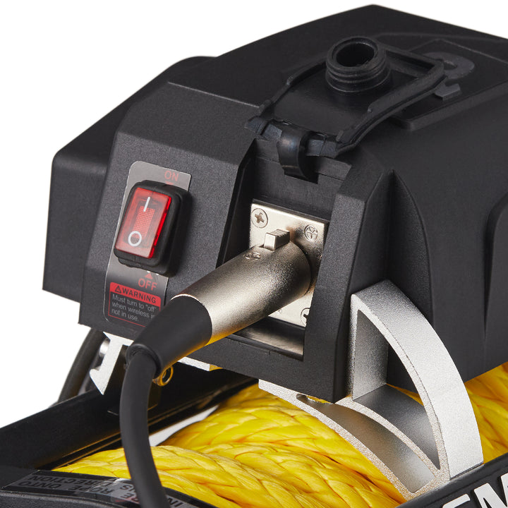 Smittybilt 98510Y X2O Gen2 10,000 Pound Wireless Waterproof Synthetic Rope Winch - VMInnovations