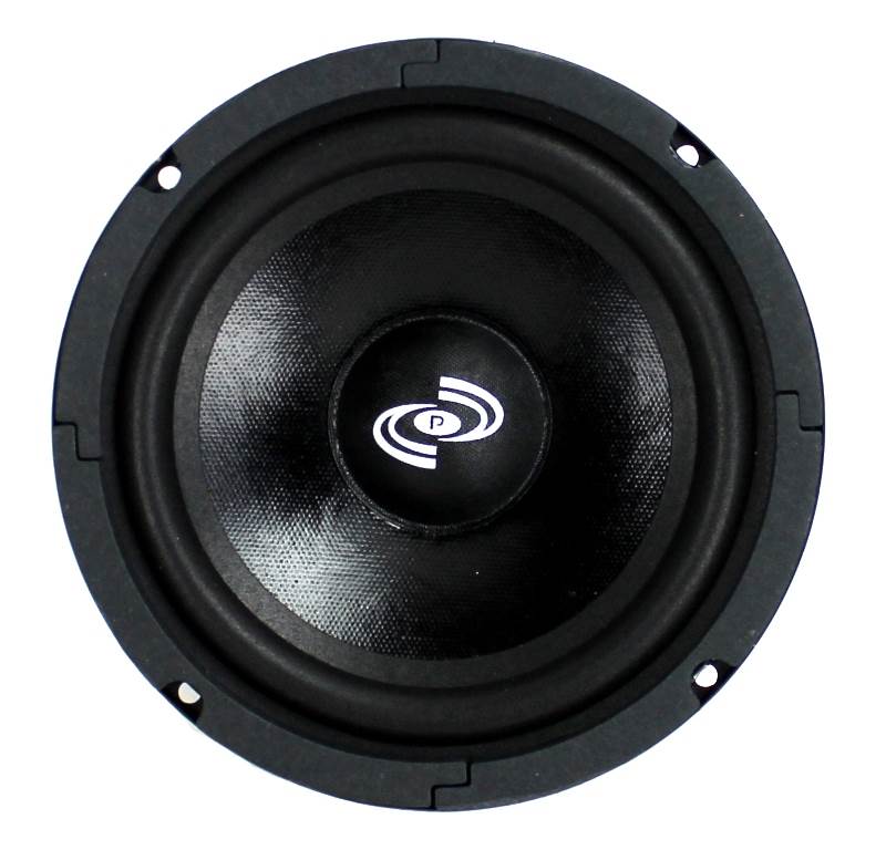 Pyle PDMR6 6.5" 300W 8 Ohm Car Mid Bass MidRange Woofer Audio Speaker, Black