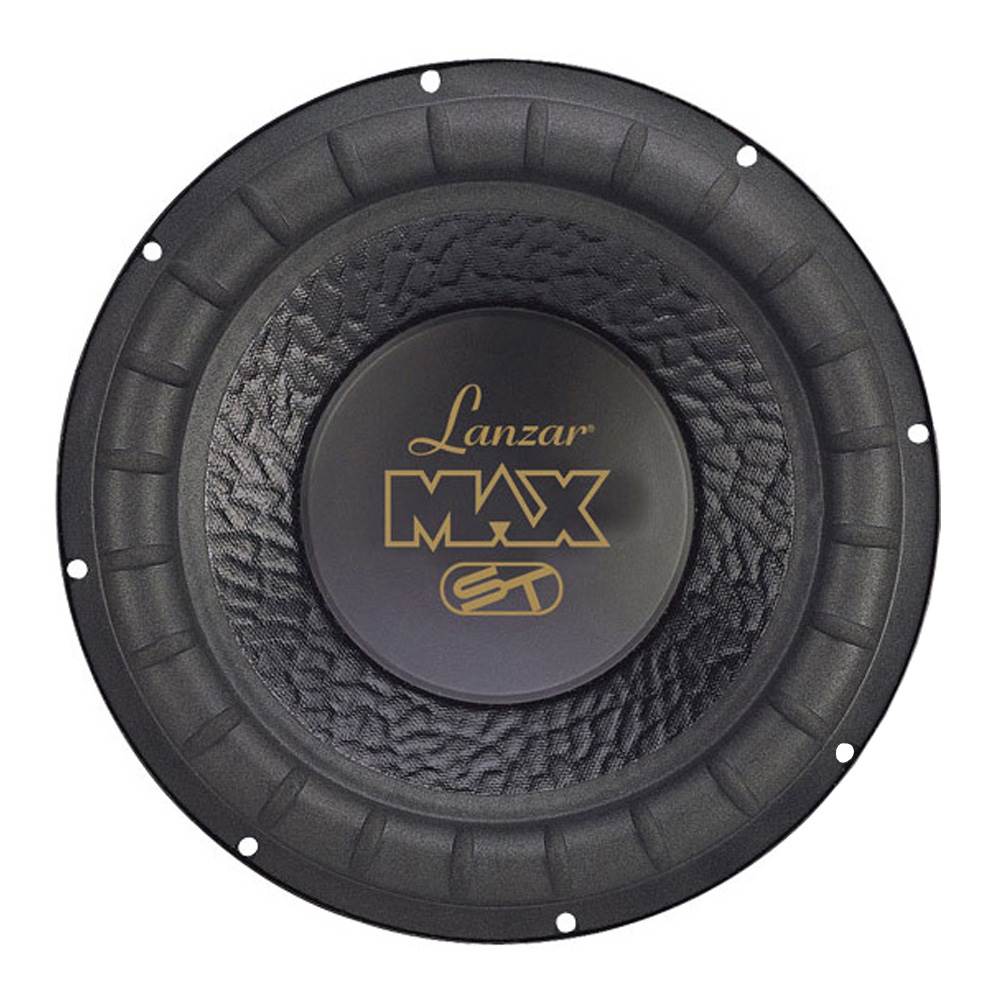 Lanzar MAX12D 12" 1000W Car Audio Subwoofer Power Sub Woofer DVC 4 Ohm (4 Pack)