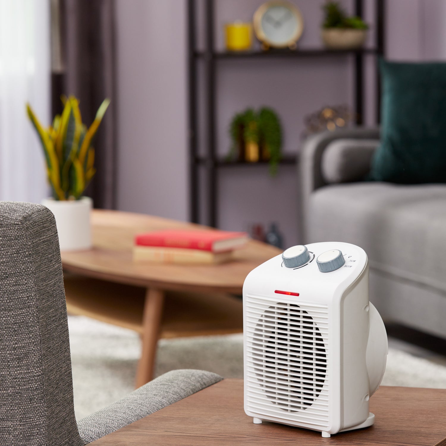 Limina Home Office Personal Electric 1500W Fan Forced Space Heater (Open Box)
