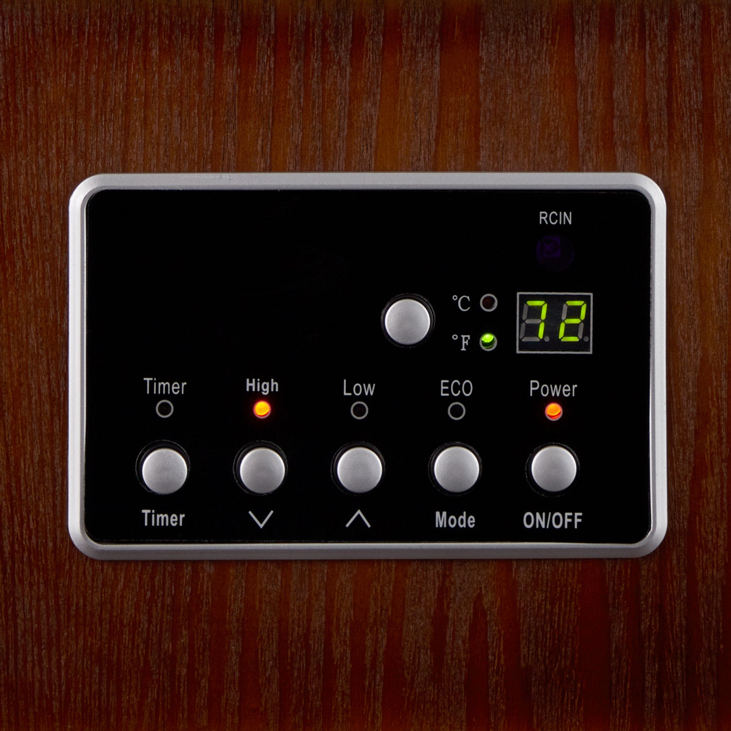 Limina Electric 1500W Infrared Quartz Cabinet Space Heater, Dark Walnut (Used)