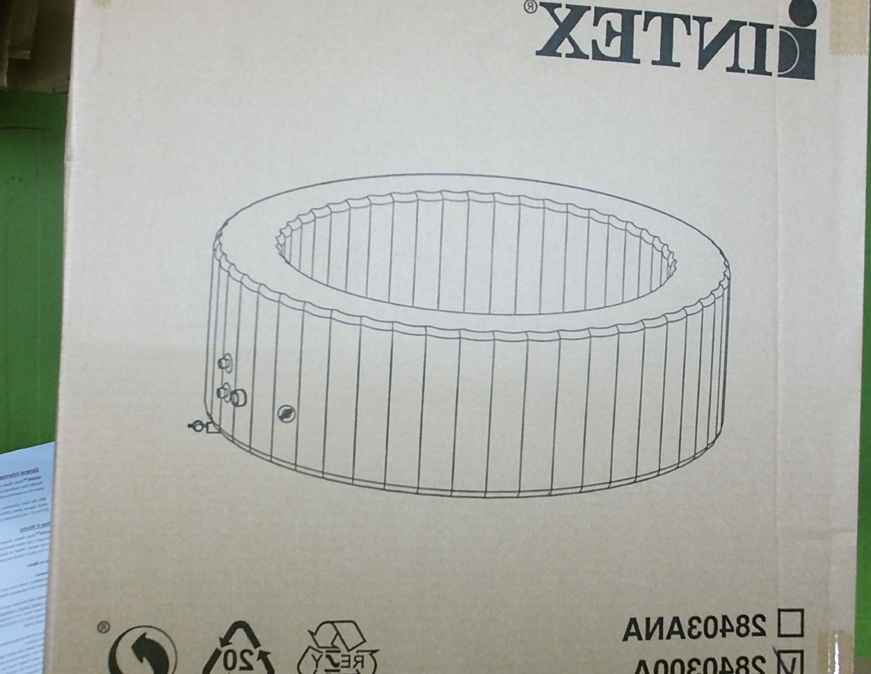 Intex Replacement Hot Tub Spa Liner 11843 (Tub Only) (New Without Box)