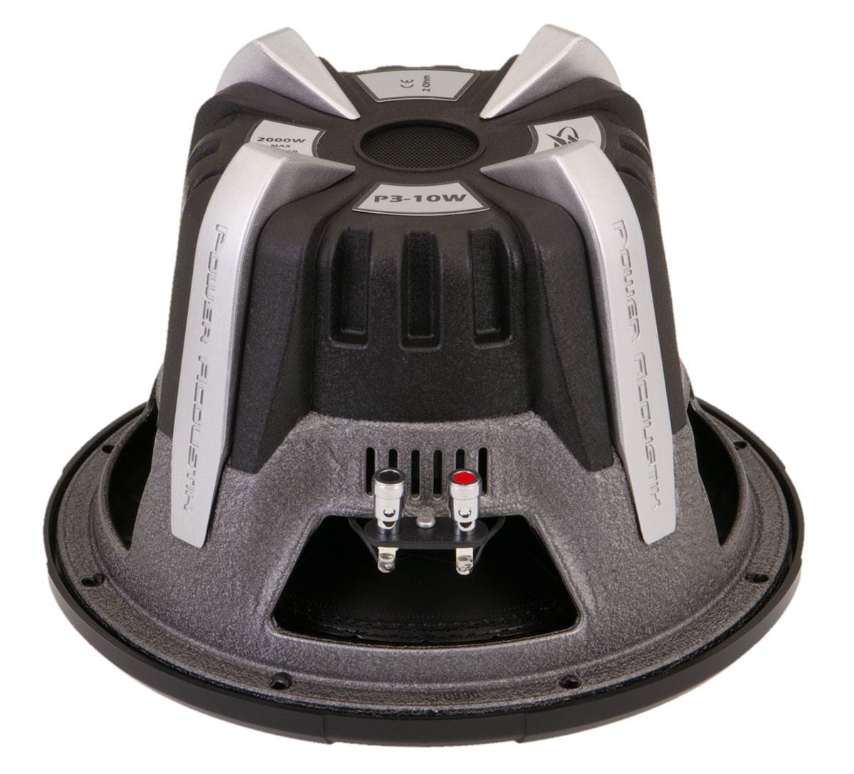 POWER ACOUSTIK 10" 2000W P3-10W Car Audio Subwoofer DVC
