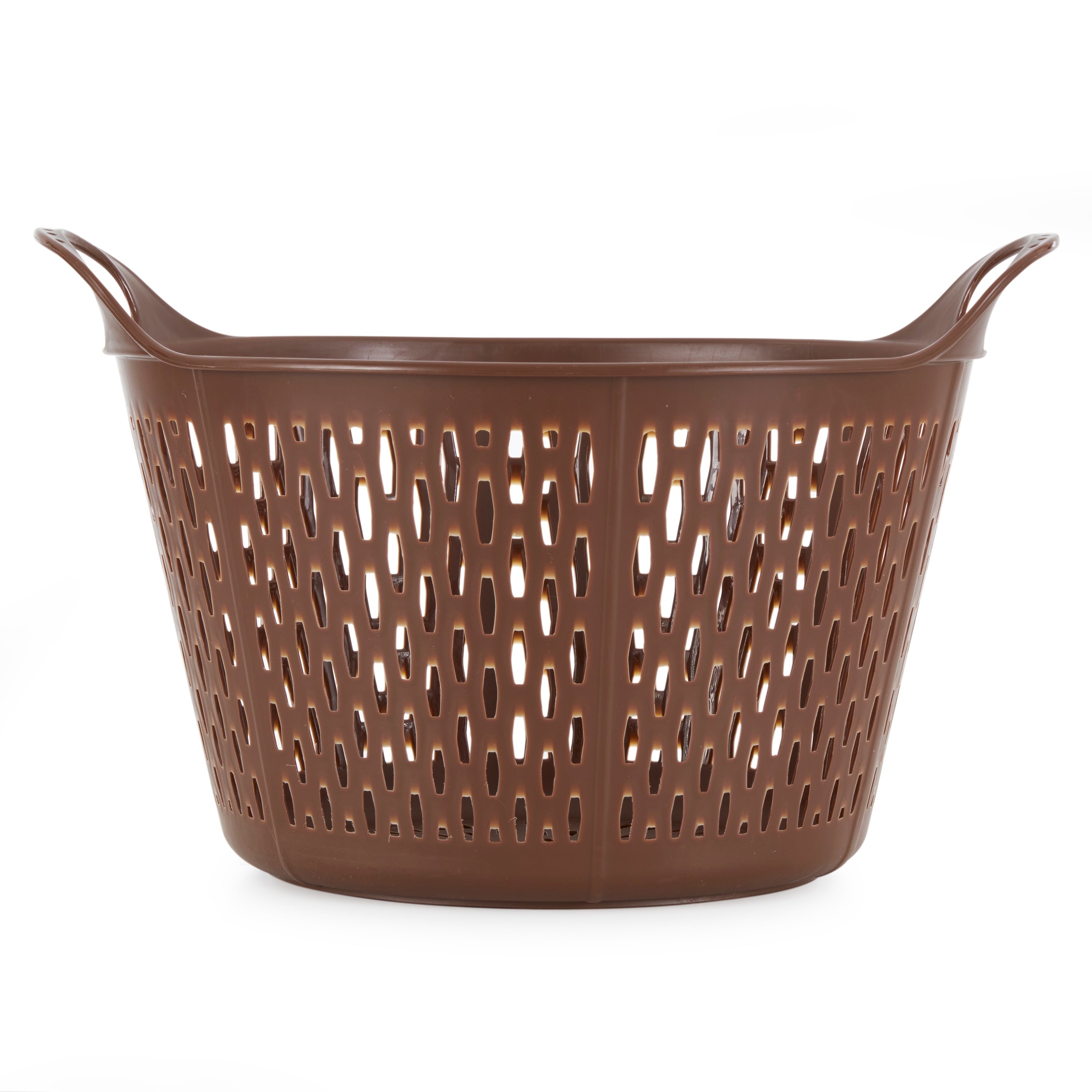 Tuff Stuff Products FSC4-BR 3.75 Gallon Flex Sieve Colander with Handles, Brown