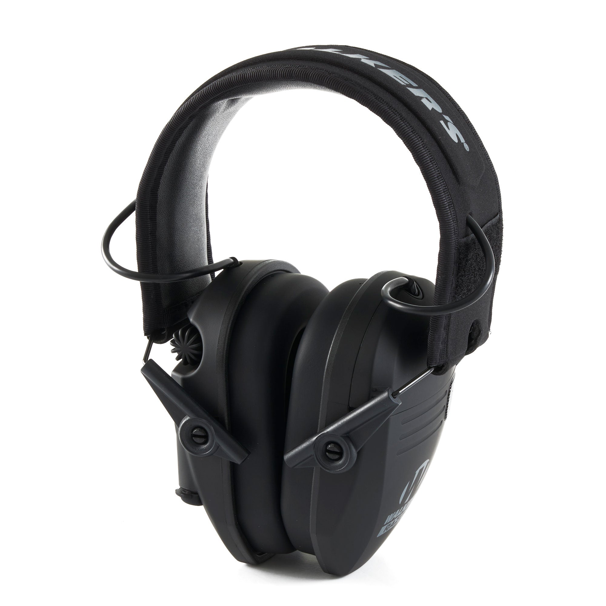 Walkers Razor Slim Shooter Hearing Protection Ear Muffs, Punisher Black (3 Pack) - VMInnovations