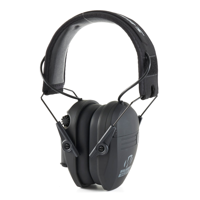 Walkers Razor Slim Shooter Hearing Protection Ear Muffs, Punisher Black (3 Pack)