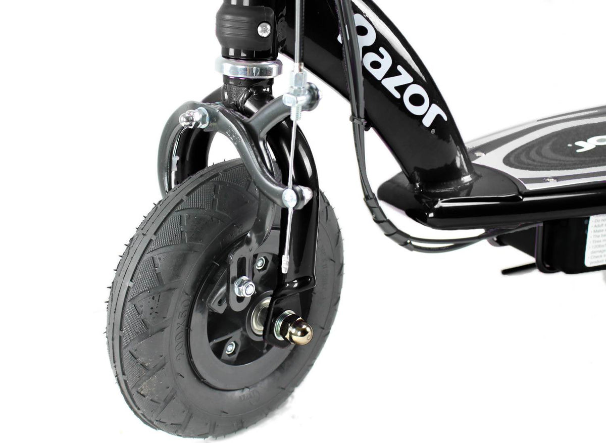 Razor E100 Electric Rechargeable Kids Ride On Scooter & Razor V17 Youth Helmet