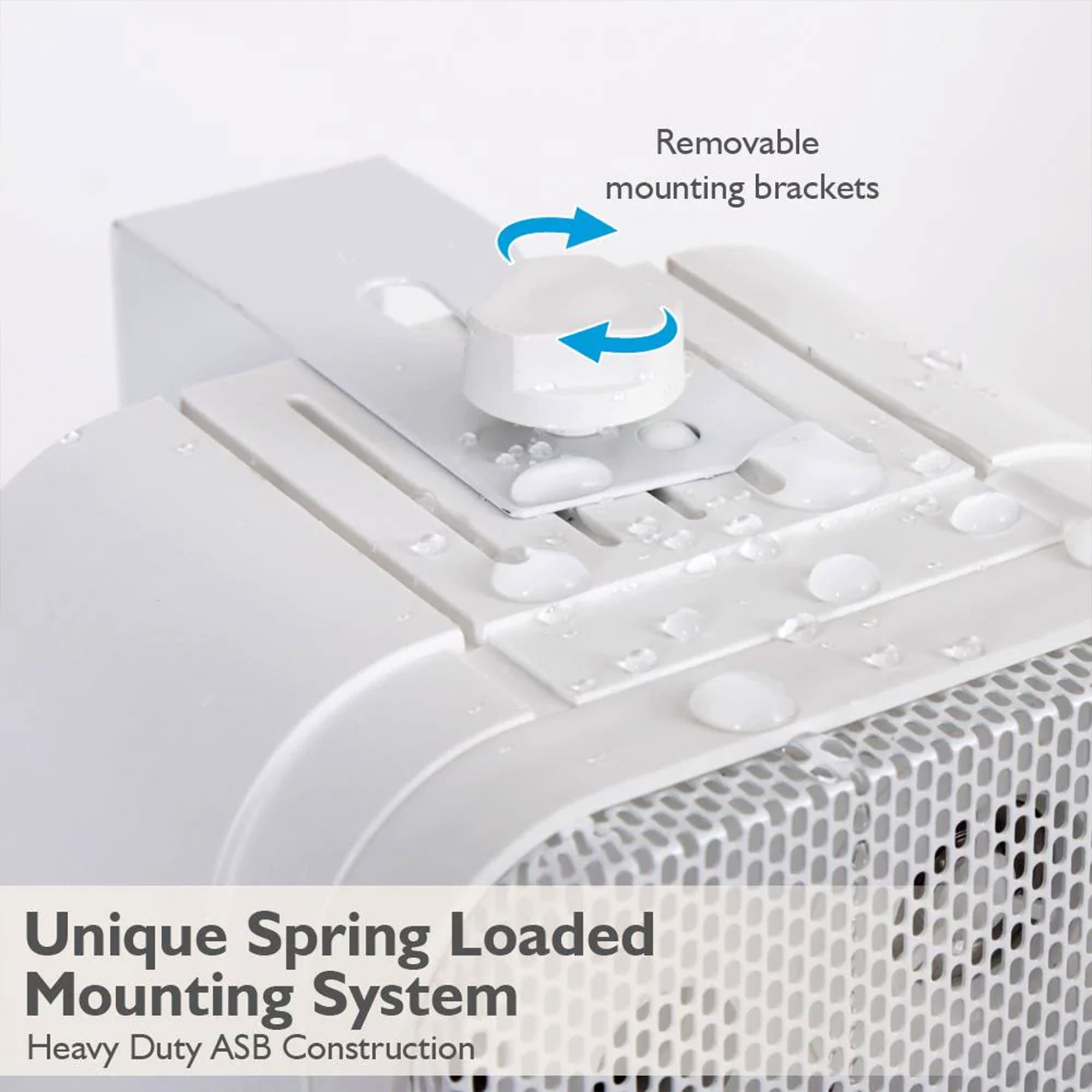 2 PYLE 5.25" 2-Way Indoor Outdoor Waterproof Home Theater Speakers (For Parts)