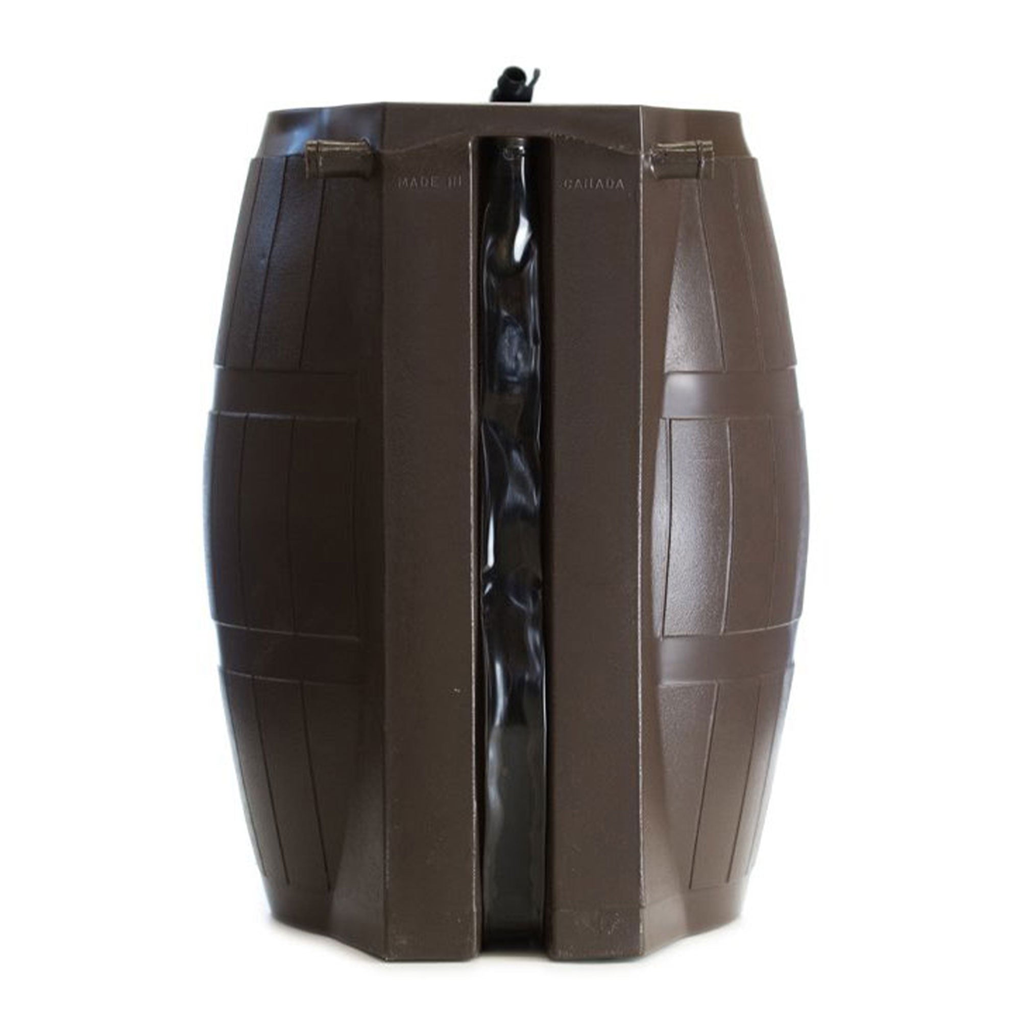FCMP Outdoor 50-Gallon BPA Free Home Rain Water Catcher Barrel, Brown (4 Pack) - VMInnovations