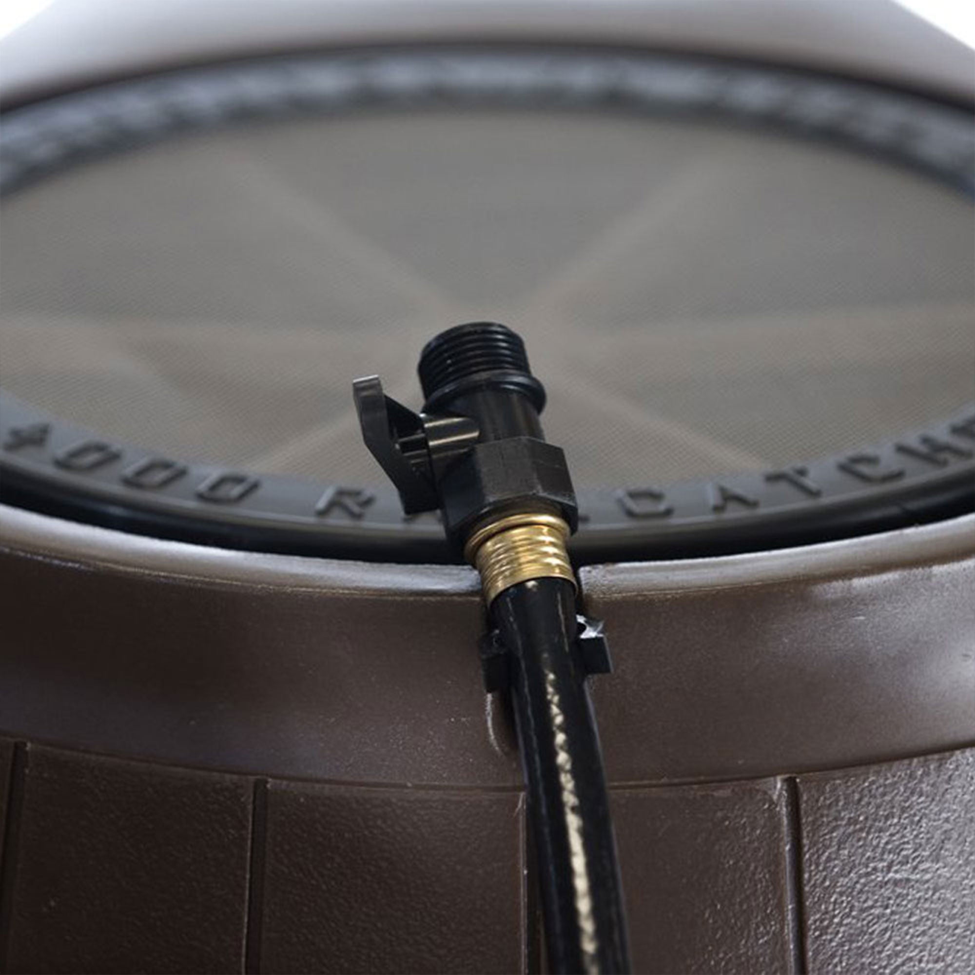 FCMP Outdoor 45-Gallon BPA Free Home Rain Water Catcher Barrel, Brown(For Parts) - VMInnovations