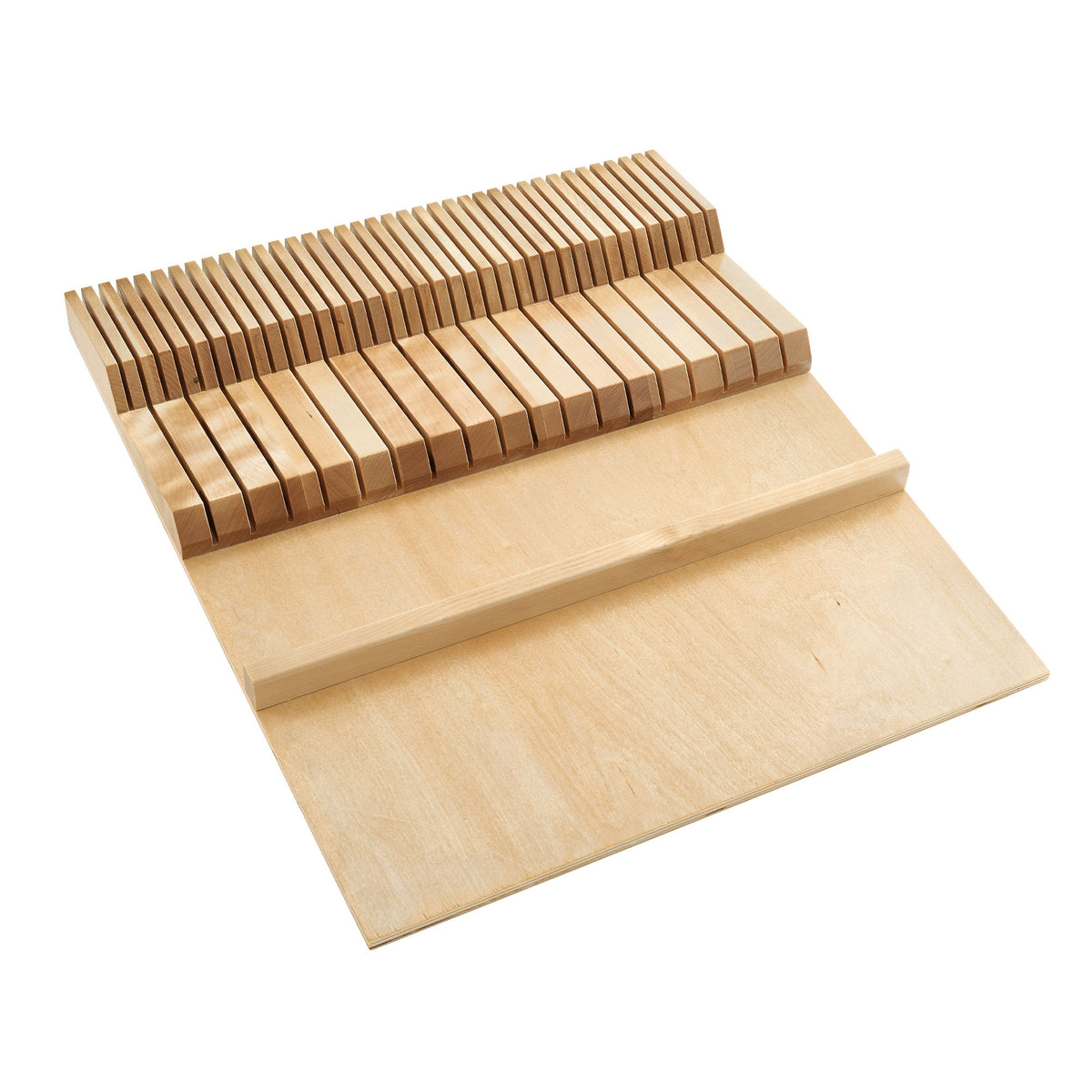 Rev-A-Shelf 4WDKB-1 2 Row Knife Block Drawer Organizer Insert (Open Box)