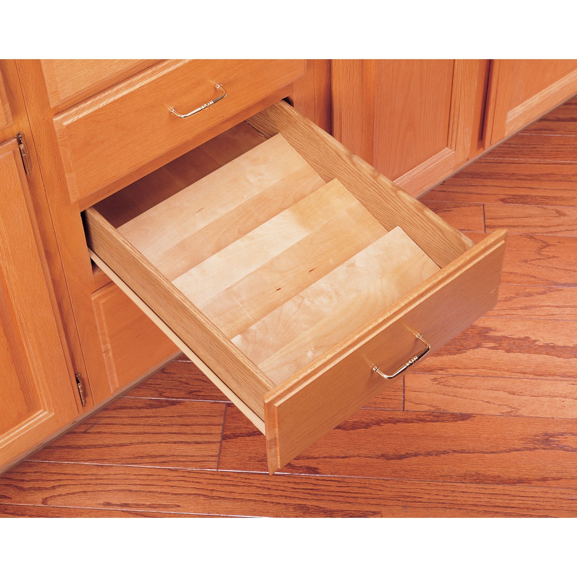 Rev-A-Shelf 16'' Kitchen Drawer Organizer Insert Spice Rack Three-Tier, 4SDI-18
