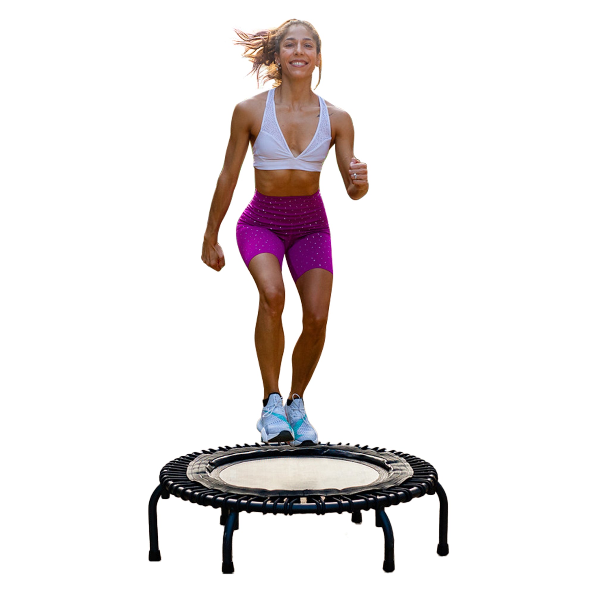 JumpSport 220 Small Rebounder for Adults, 39" ESSENTIAL Fitness Trampoline(Used) - VMInnovations