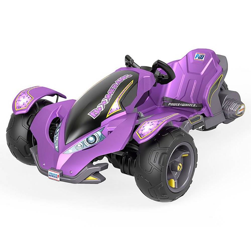 Power Wheels 12 Volt Mini ATV Ride On Toy Car + Replacement Battery (2 pack) - VMInnovations