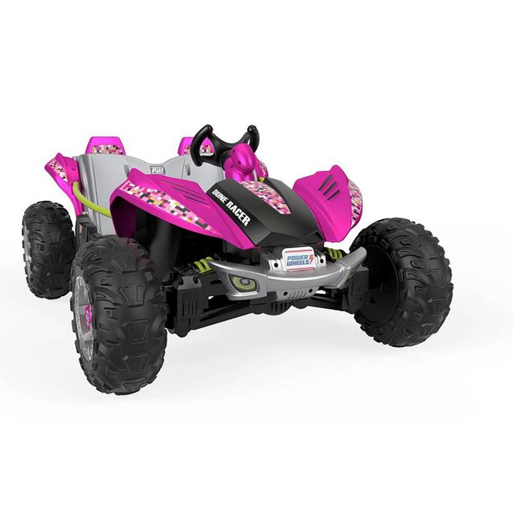 Power Wheels Ride On Toy Car & (2) 12 Volt Rechargeable Replacement Batteries