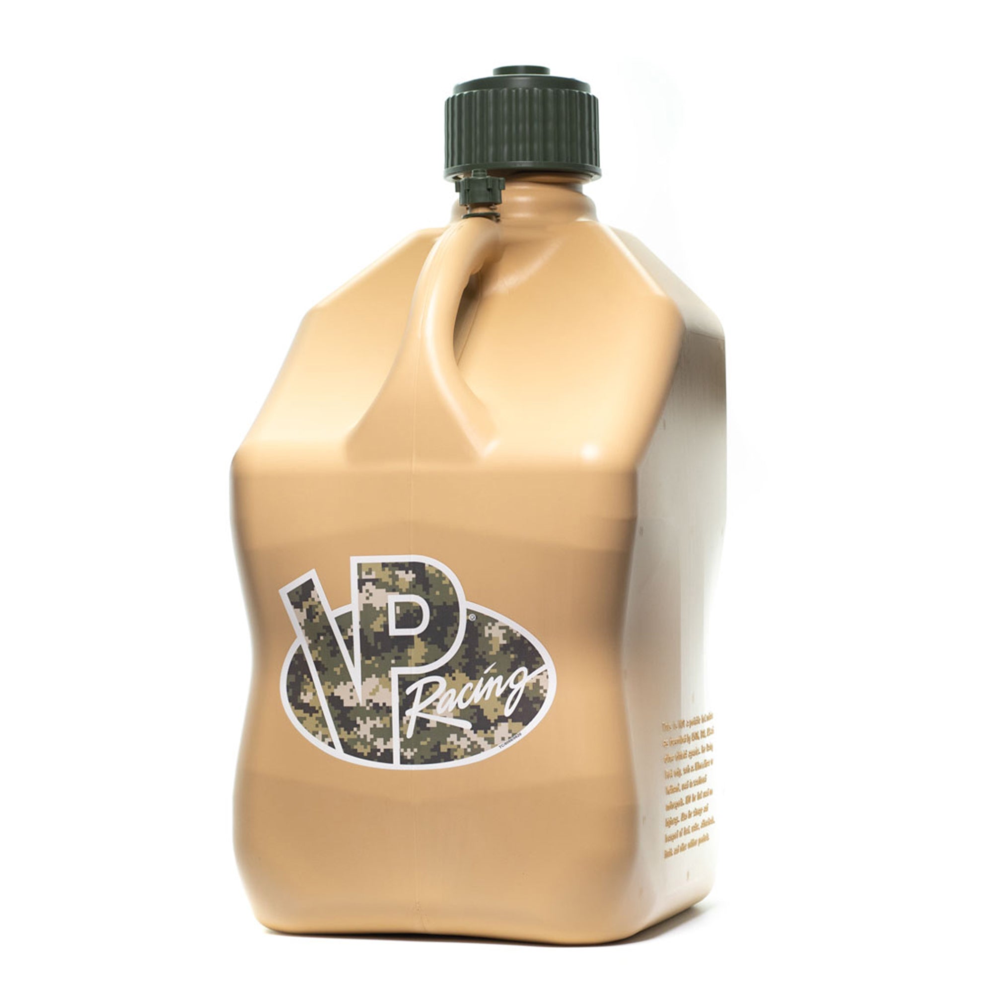VP Racing 5.5 Gal Motorsport Racing Liquid Container Utility Jug, Tactical Tan