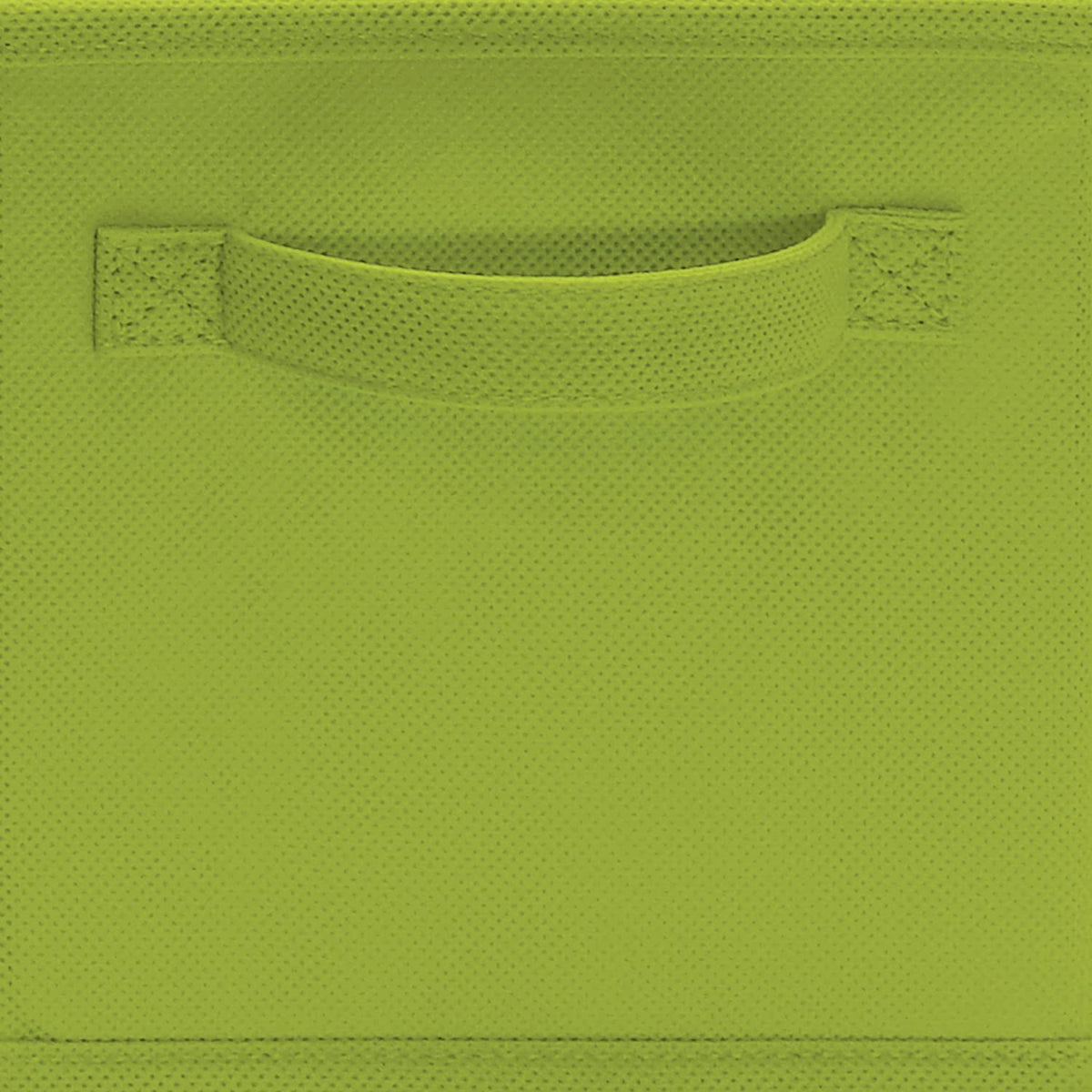 ClosetMaid Mini Collapsible Fabric Storage Cube w/ Handle, Spring Green (2 Pack)