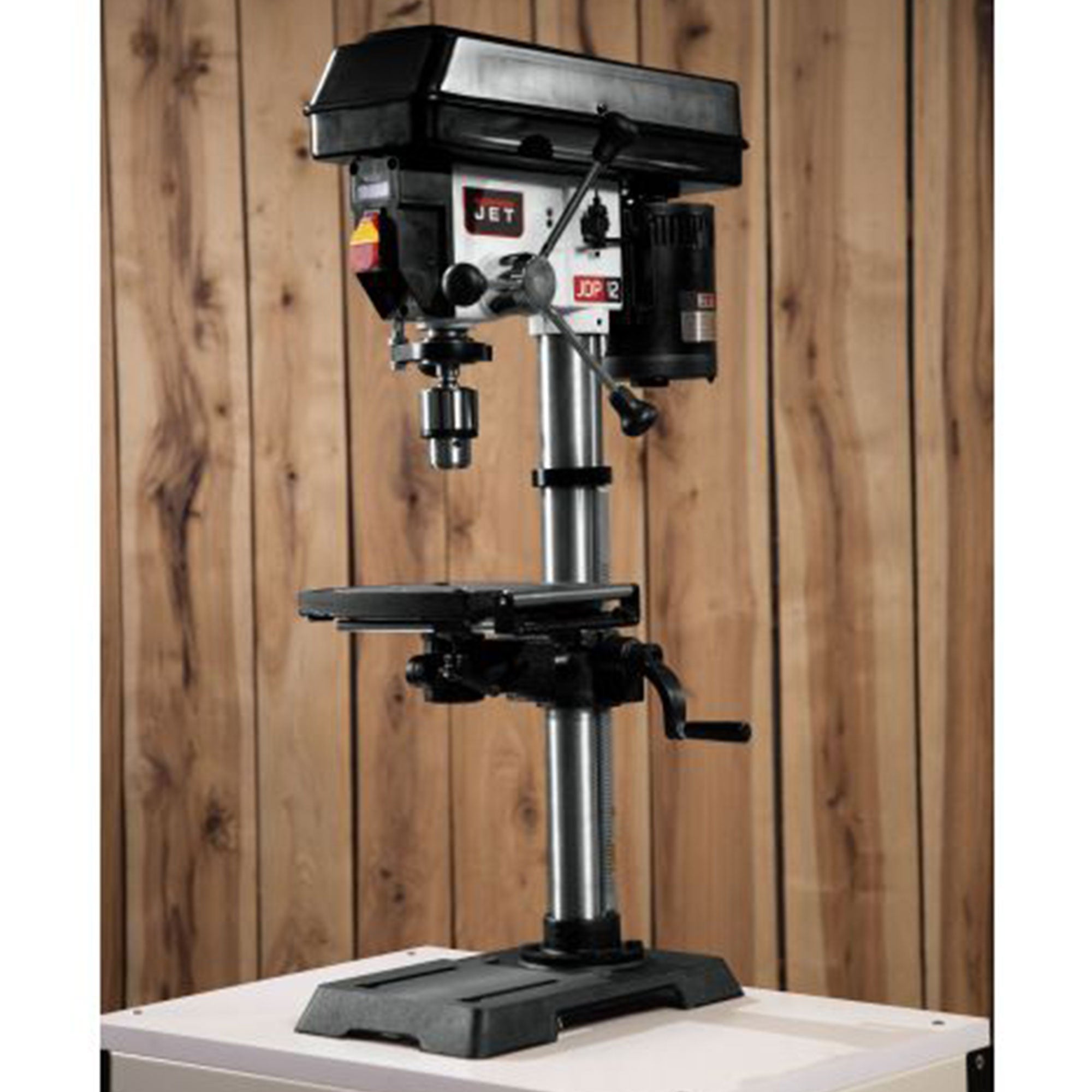 Jet 12 Inch 1/2 Horsepower Variable Speed Mountable Drill Press (Open Box) - VMInnovations