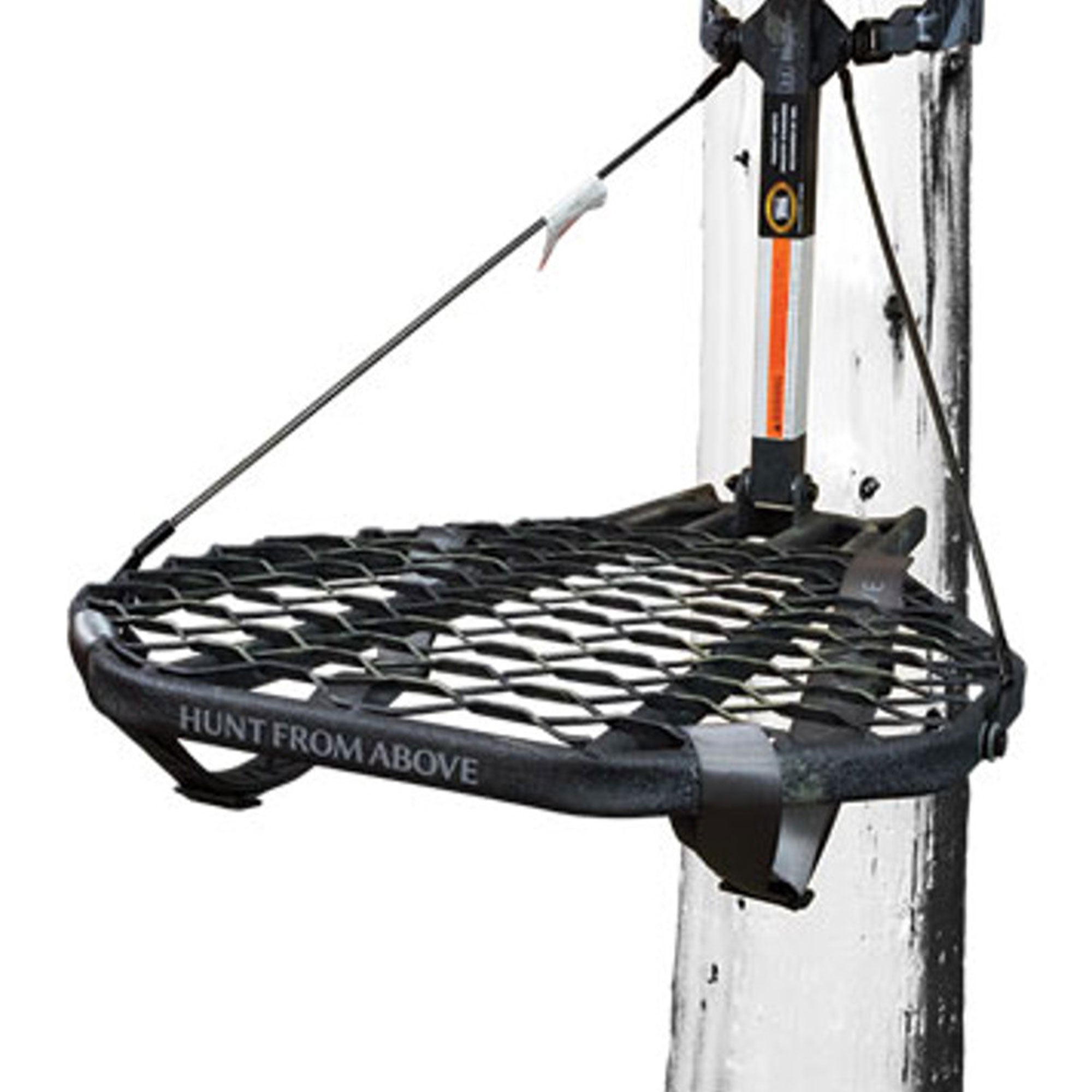 Hawk COMBAT Steel Hang-On Hunting Treestand & Full-Body Safety Harness (Used) - VMInnovations