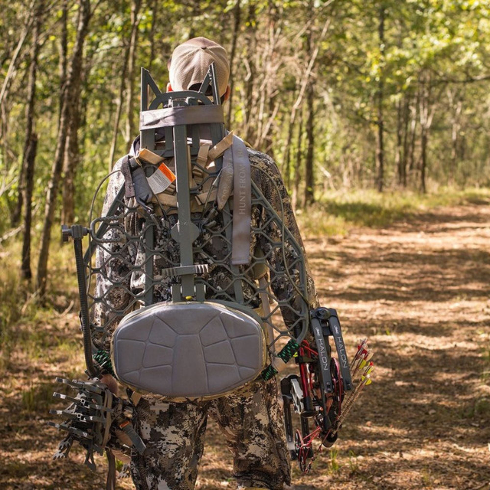 Hawk Helium XL Hang-On Treestand, Ultimate Large Stand, Grey (Open Box) - VMInnovations