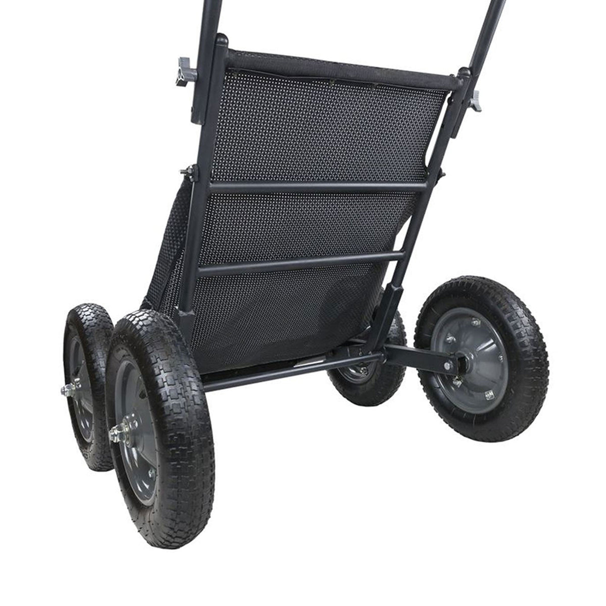 Hawk Crawler 500 Pound Capacity Foldable Multi Use Game Recovery Cart, Black