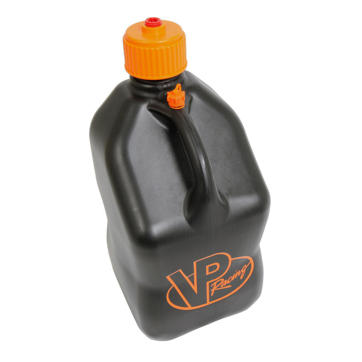 VP Racing Motorsport 5.5 Gal Plastic Utility Jugs, Black & Orange (2 Pack)