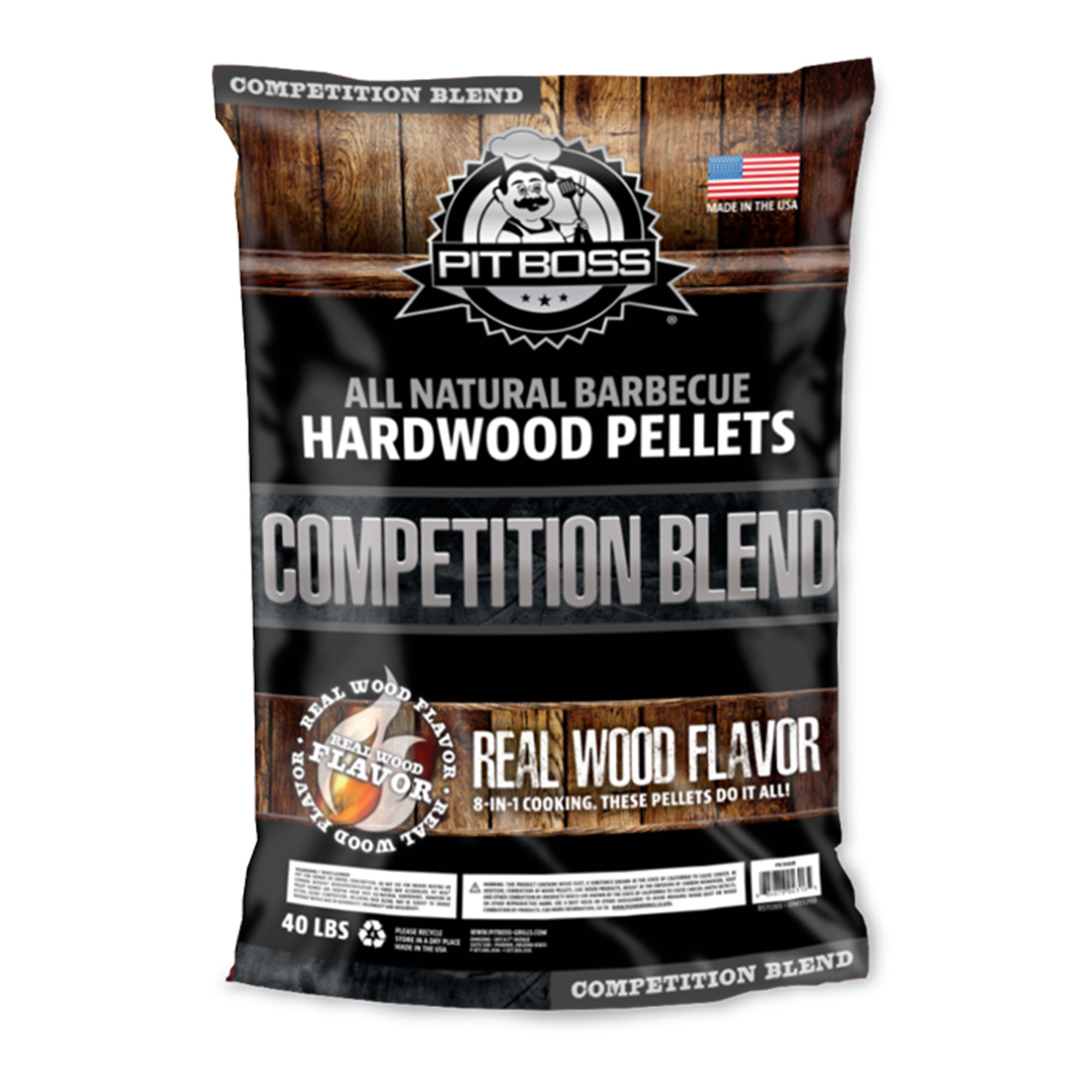 Pit Boss Copperhead 3 Series Wood Pellet Vertical Smoker & 40lb Bag Wood Pellets - VMInnovations