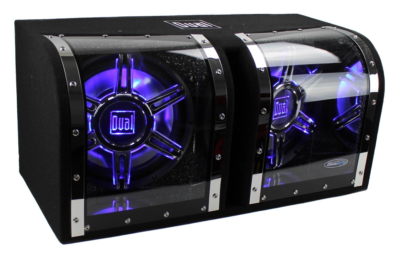 DUAL BP1204 12" 1100W Car Audio Subwoofer + Box Enclosure (Open Box)