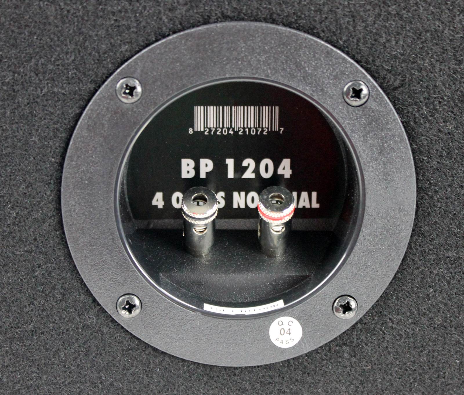 DUAL BP1204 12" 1100W Car Audio Subwoofer + Box Enclosure (Open Box)