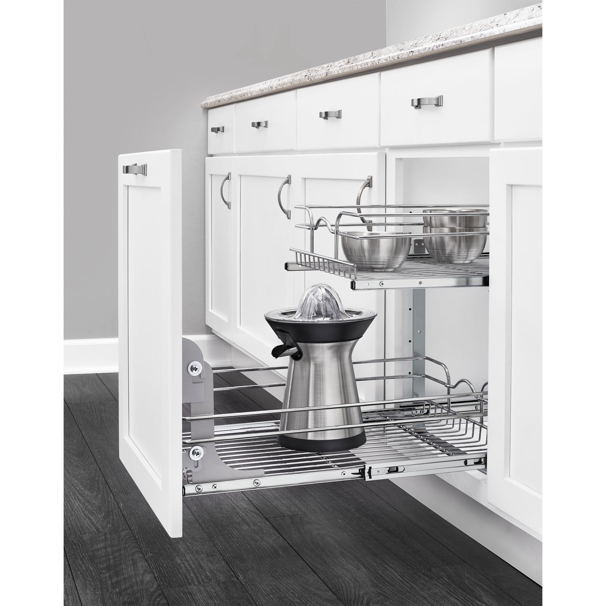 Rev-A-Shelf 5WB Cabinet Door Mount Kit for Pull Out Baskets (Open Box) (4 Pack)
