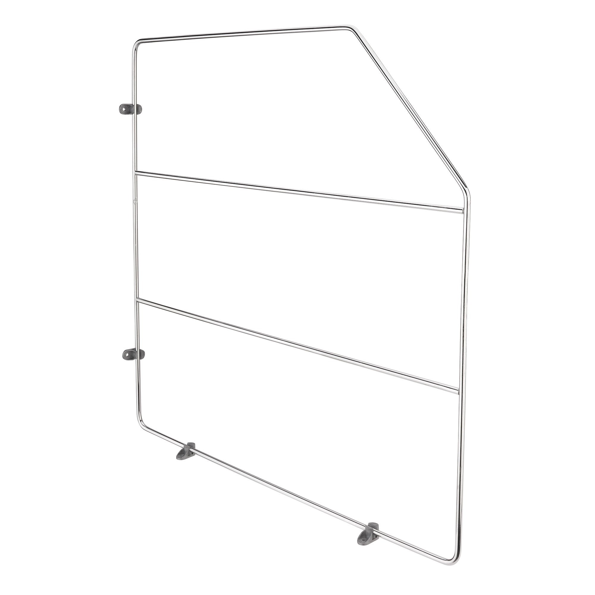 Rev-A-Shelf 18" Kitchen Cabinet Baking Sheet Tray Divider, Chrome, 597-18CR-52