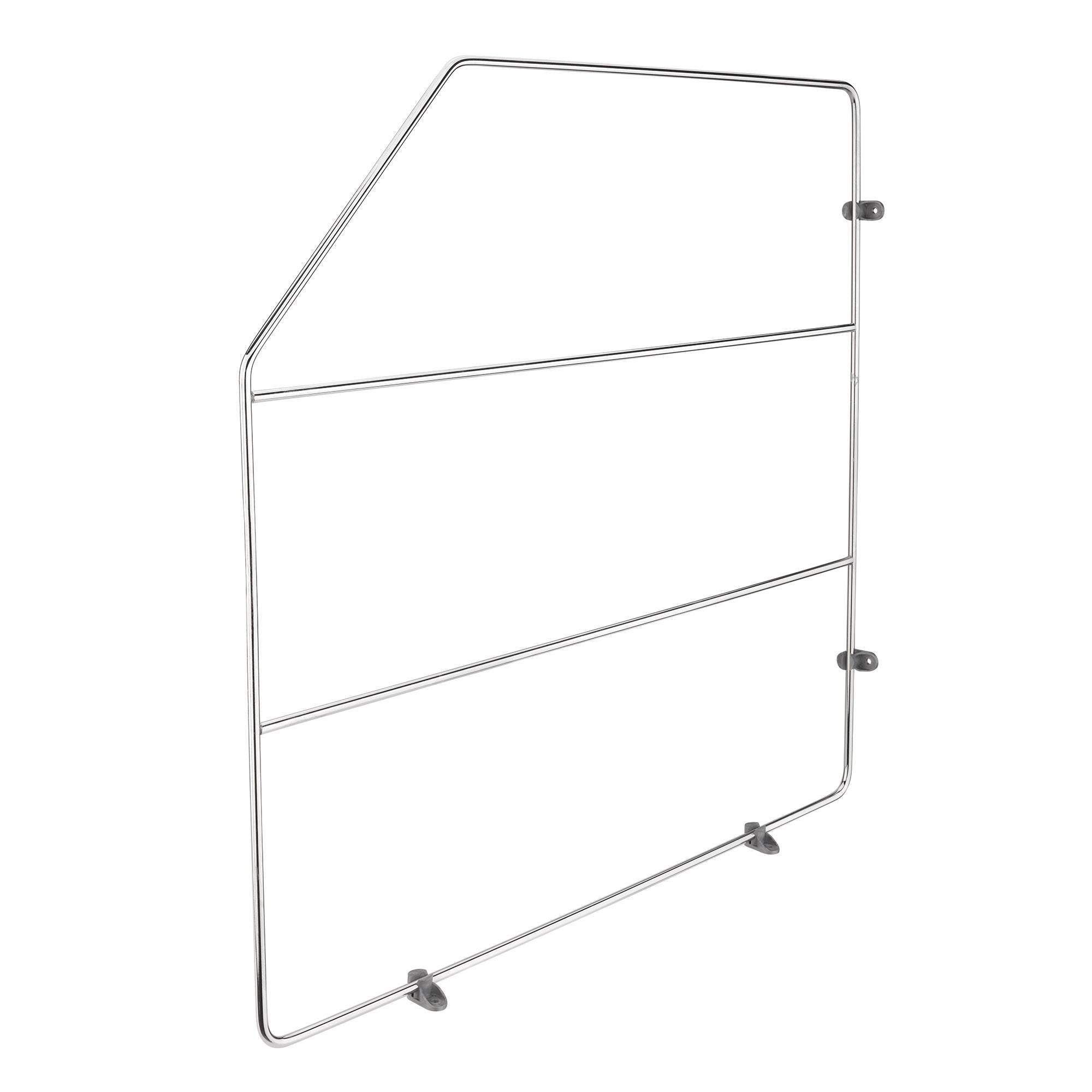Rev-A-Shelf 18" Kitchen Cabinet Baking Sheet Tray Divider, Chrome, 597-18CR-52