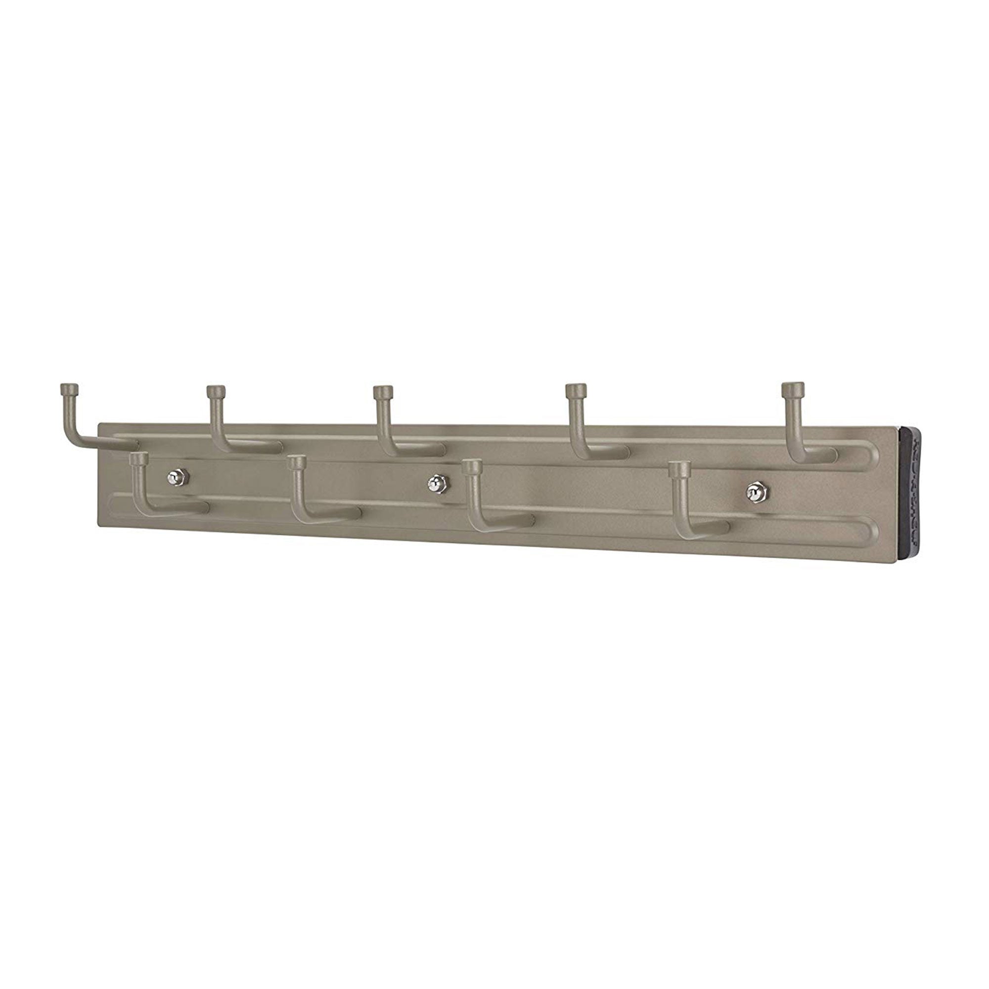 Rev-A-Shelf BRC-14SN 14" Wall Mounted Pullout Belt Rack, Satin Nickel (Used)