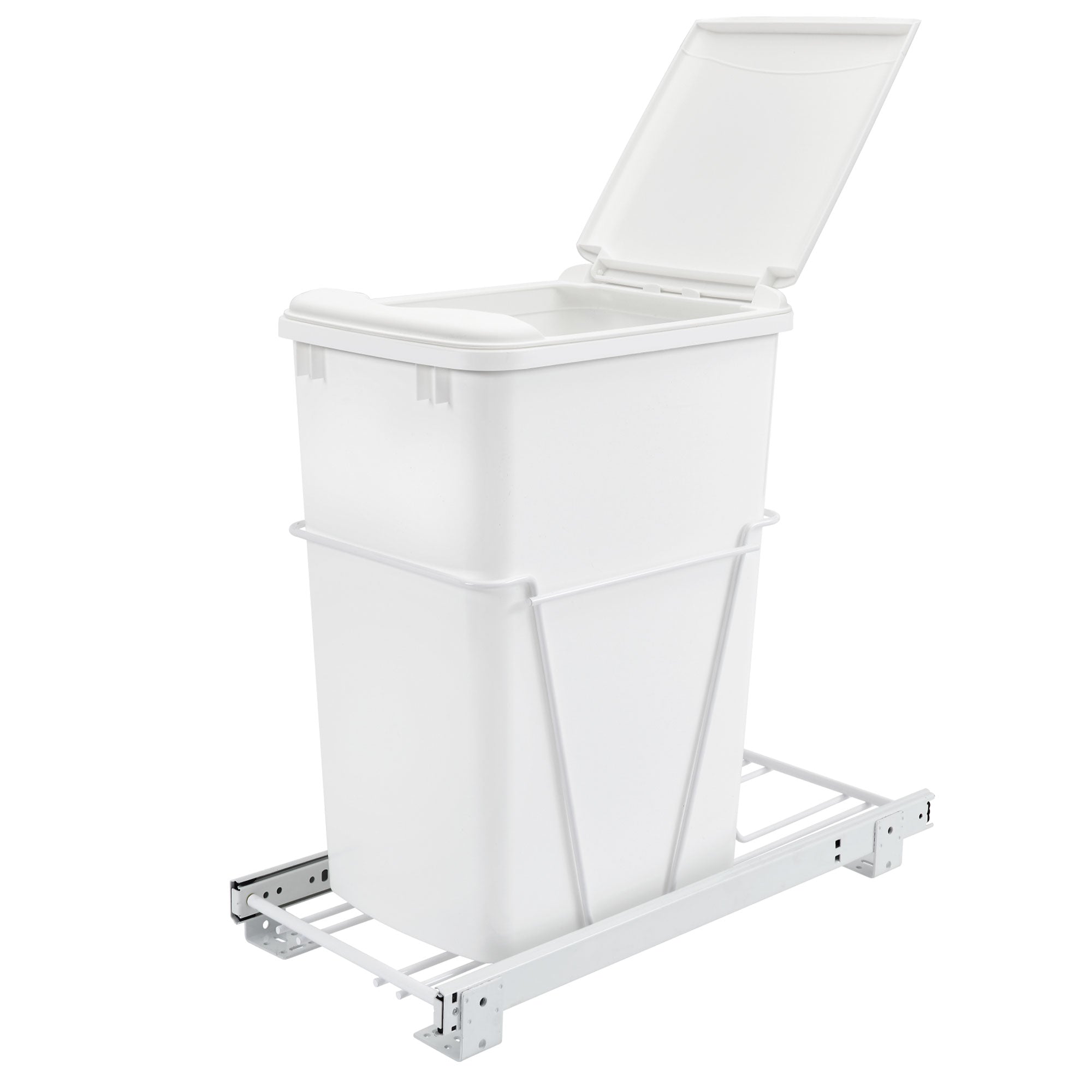 Rev-A-Shelf RV-12PB Single 35 Quart Pull-Out Sliding Waste Container (Open Box)