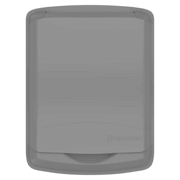 Rev-A-Shelf 50 qt. Trash Can Replacement Lid, Silver (Lid Only), RV-50-LID-17-1-40