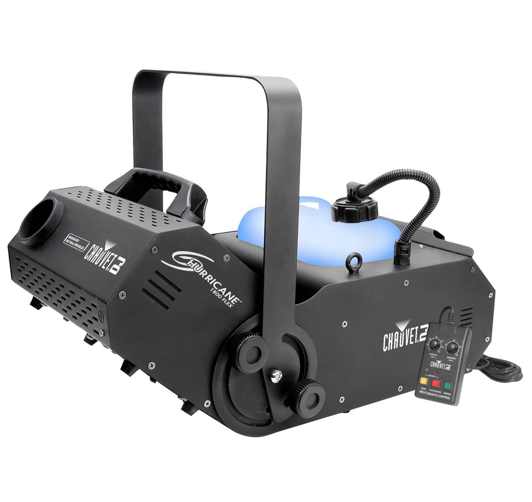Chauvet DJ Hurricane Fog Pro Machine w/ 24" 20W Black Light Tube And Fixture