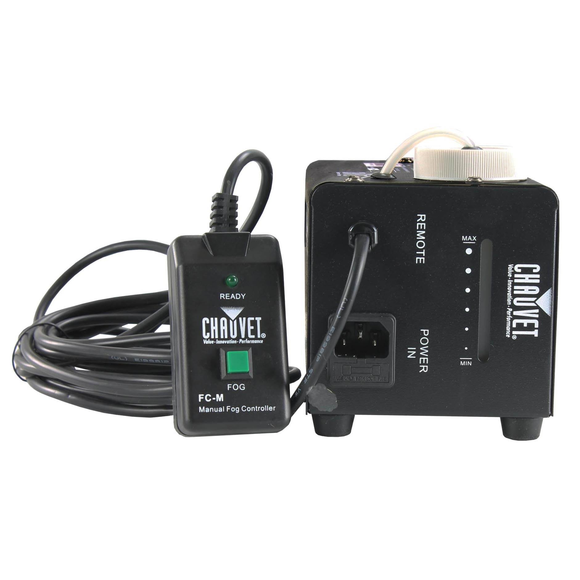 Chauvet Smoke Pro Machine w/ Hurricane Pro Smoke Machine & Fluid for Fog Machine