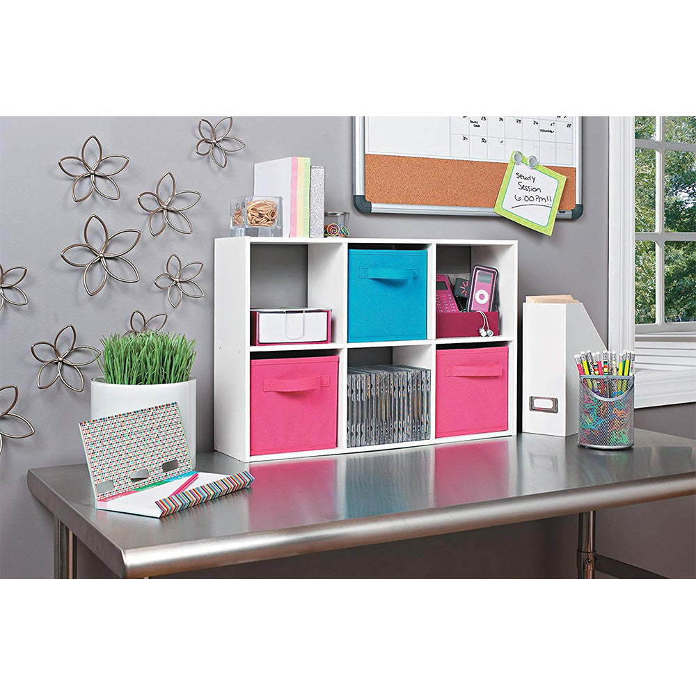 Closetmaid Decorative Stackable Mini Cubeical Organizer Storage with 6 Cubes - VMInnovations