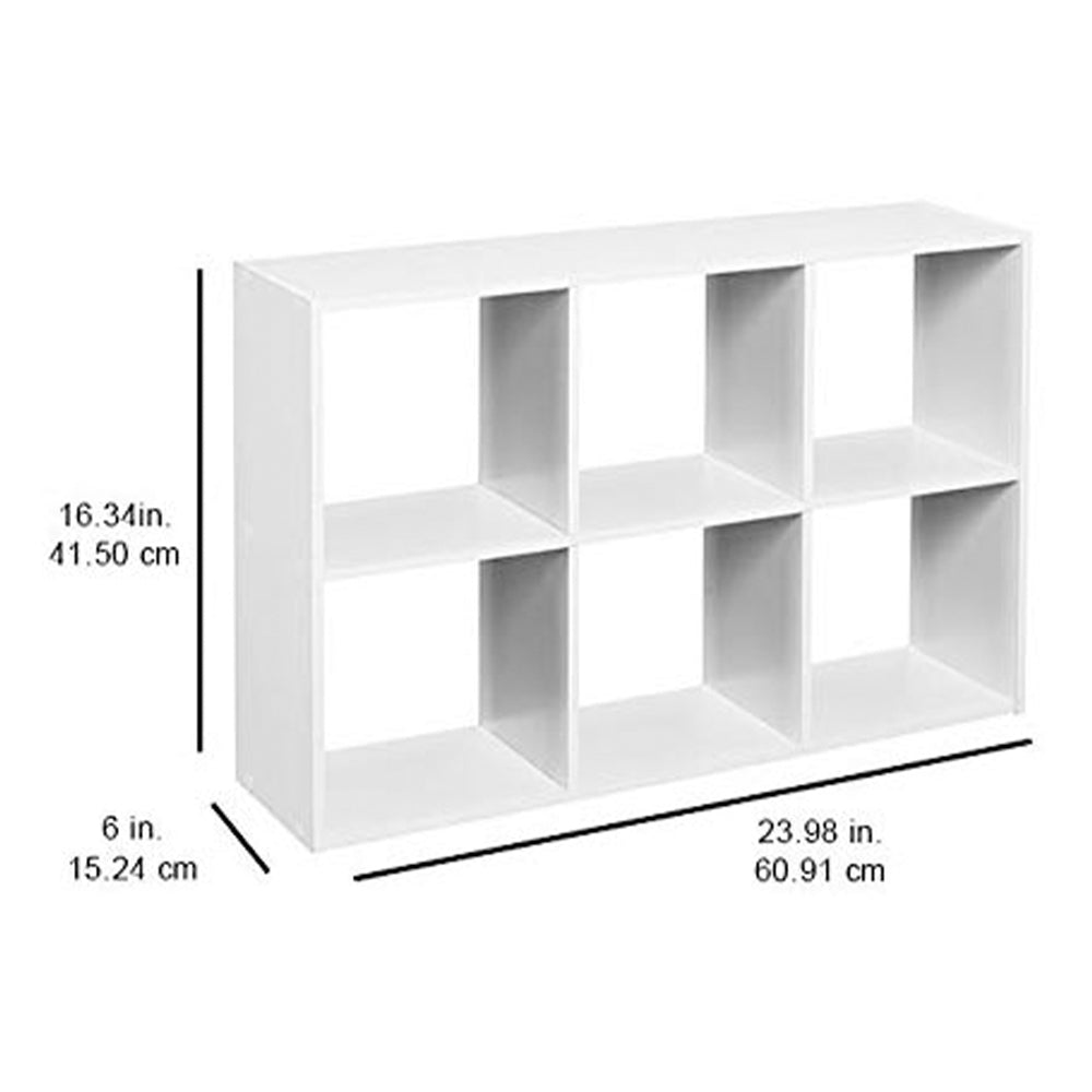 Closetmaid Decorative Stackable Mini Cubeical Organizer Storage with 6 Cubes - VMInnovations