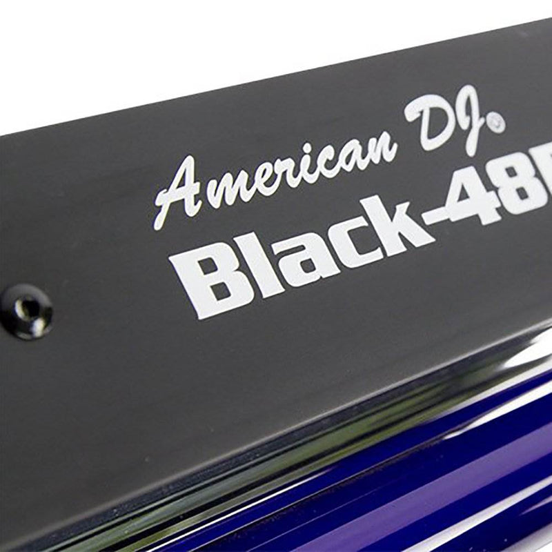 American DJ 1300 Watt 2.3L Fog Machine + 48 Inch UV Black Light Fixture (2 Pack)