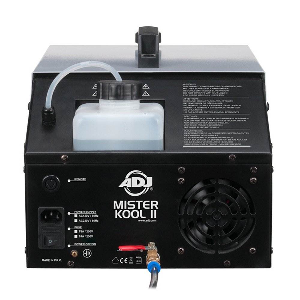 American DJ Fog Machine + Fog Smoke Juice + Mini Strobe Light + Black Light Tube - VMInnovations