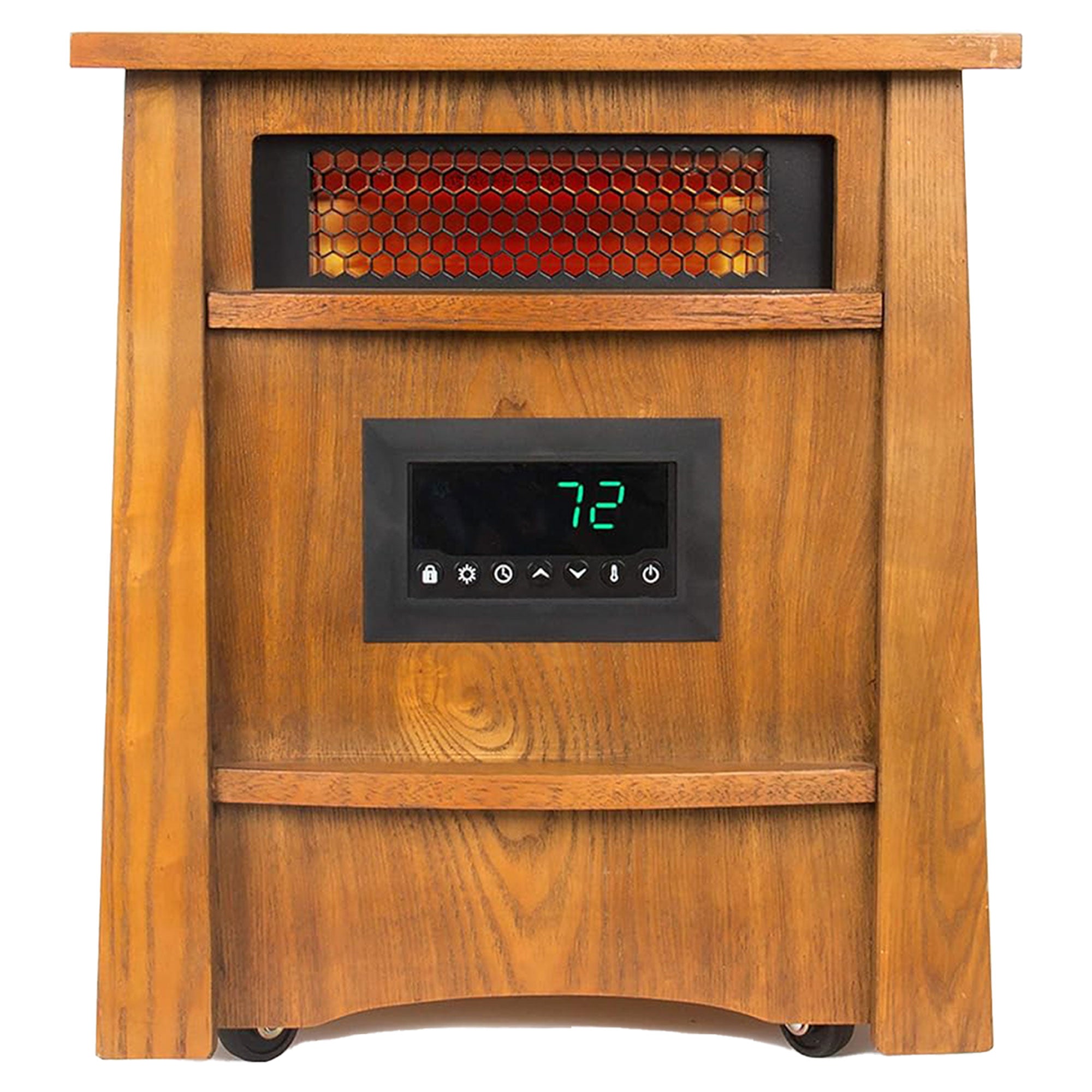 Lifesmart Lifelux 8 Element Infrared Extra Large Room Heater, Oak (For Parts) - VMInnovations