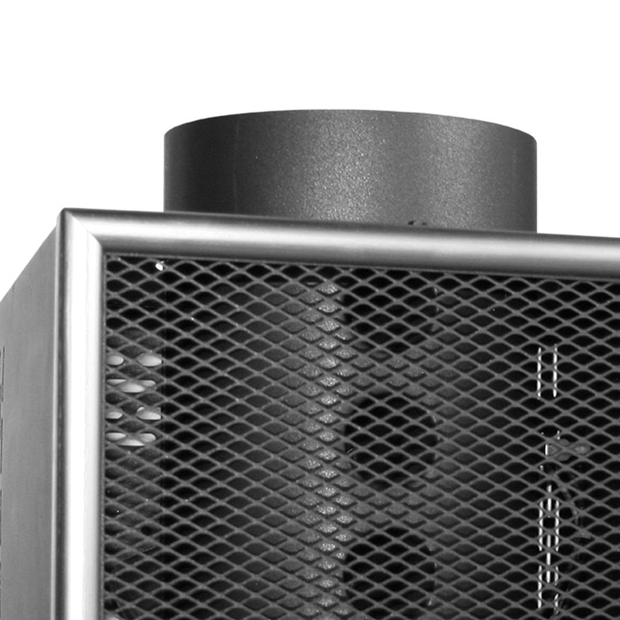 US Stove Company 6-Inch Miracle Heat Reclaimer Wood or Coal Stove Furnace, Black - VMInnovations