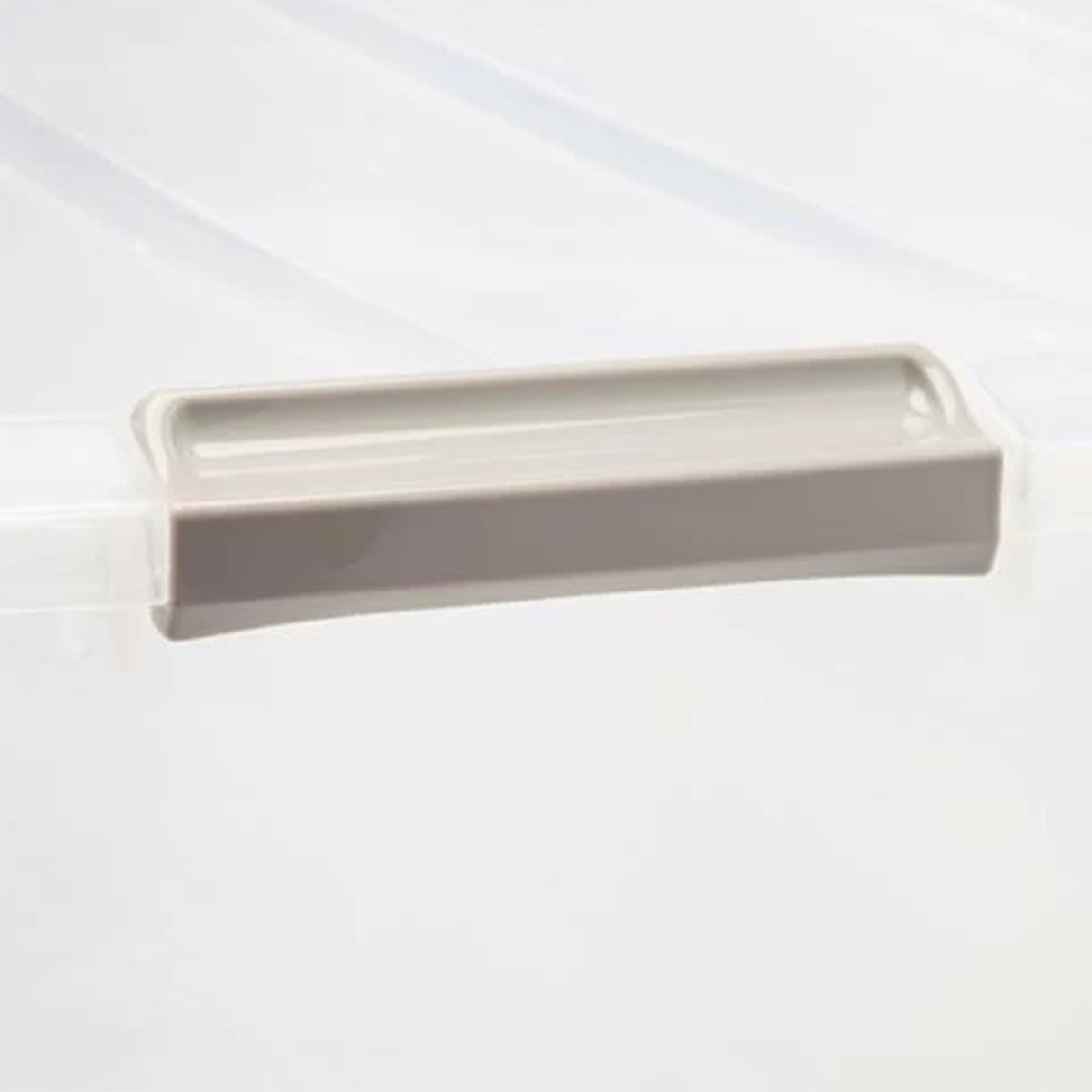IRIS USA Underbed Buckle-Up Box 50 Quart Storage Container, Clear (Open Box)