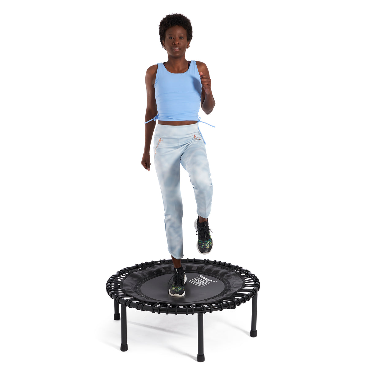 JumpSport 200 Fitness Rebounder Mini Trampoline for In Home Cardio Fitness